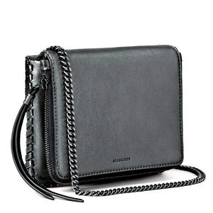 All Saints metallic crossbody